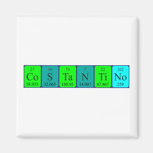 Costantino Periodenmagnet Magnet (Vorne)