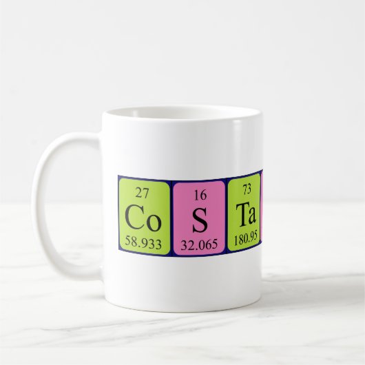 Costantino Periodenname Tasse (Links)
