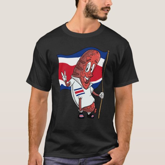 Costarican pork roast sausage T-Shirt (Vorderseite)