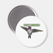 Costas Hummingbird mit Banner Magnet (Vorderseite/Rückseite)