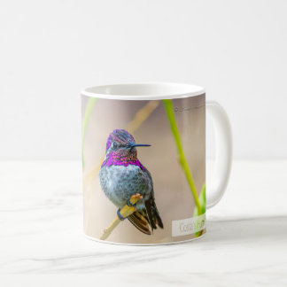 Costa's Hummingbird Psalm 145:4 KJV Kaffeetasse