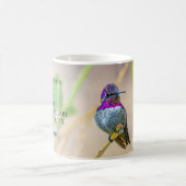 Costa's Hummingbird Psalm 145:4 KJV Kaffeetasse (Mittel)