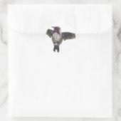 Costa's Hummingbird Runder Aufkleber (Tasche)