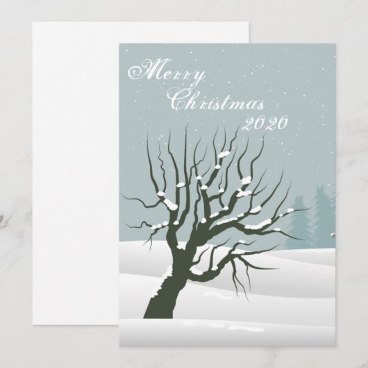 Costco-Weihnachtskarten Feiertagskarte (Vorne/Hinten)