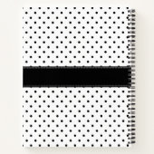 Costomazable Schwarz-Weiß-Elegante MATH Notizblock (Rückseite)