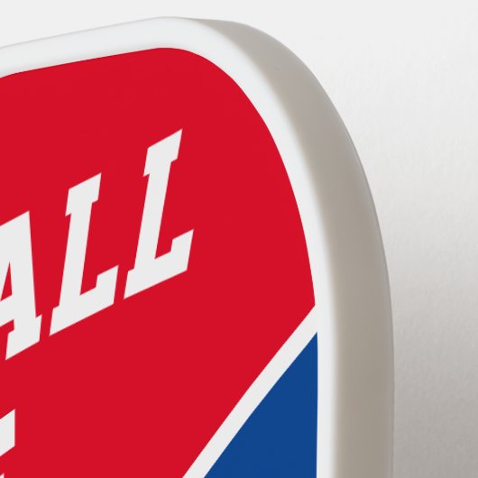 costomer, personalize-Template,Pickleball Paddle (Linke Seite)