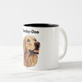 Costum Dog Scooby-Doo-Tasse Zweifarbige Tasse (VorderseiteRechts)