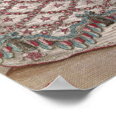 Costume for an Indian woman Poster (Ecke)