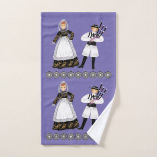 Costume Tradinel de Bretagne, Frankreich Handtuch