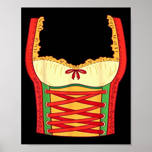 Costumes Women Funny Shirt  Poster (Vorne)