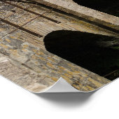 Costwolds Stadt Burg Combe Plakatdruck Poster (Ecke)
