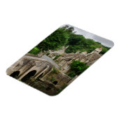 Costwolds Stadt Castle Combe vertikaler Magnet (Linke Seite)