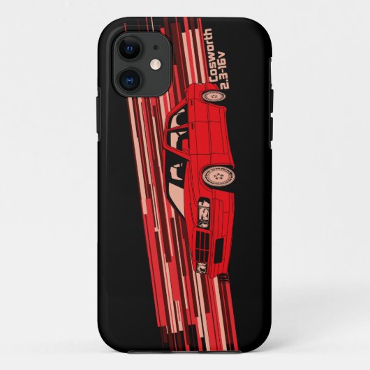 Cosworth 2.3-16v Fall Case-Mate iPhone Hülle (Rückseite)