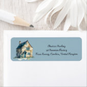 Cosy Address Labels (Insitu)