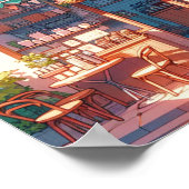 Cosy Anime Café Poster (Ecke)