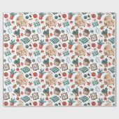 Cosy Autumn Zuhause Geschenkpapier (Flach)