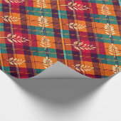 Cosy Autumnal Wrapping Paper Geschenkpapier (Ecke)