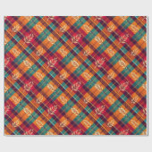 Cosy Autumnal Wrapping Paper Geschenkpapier (Flach)