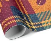 Cosy Autumnal Wrapping Paper Geschenkpapier (Rolleneckpunkt)