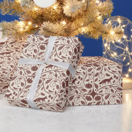 Cosy Autumnal Wrapping Paper Geschenkpapier