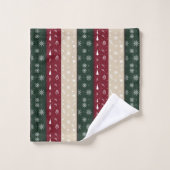 "Cosy Bath Towel Collection: Trending Designs!" Badhandtuch Set (Waschlappen)