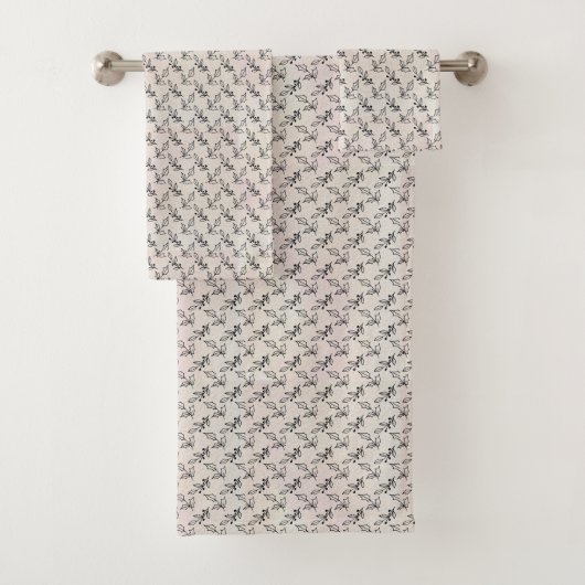 "Cosy Bath Towel Collection: Trending Designs!" Badhandtuch Set (Insitu)