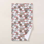 "Cosy Bath Towel Collection: Trending Designs!" Badhandtuch Set (Handtuch)