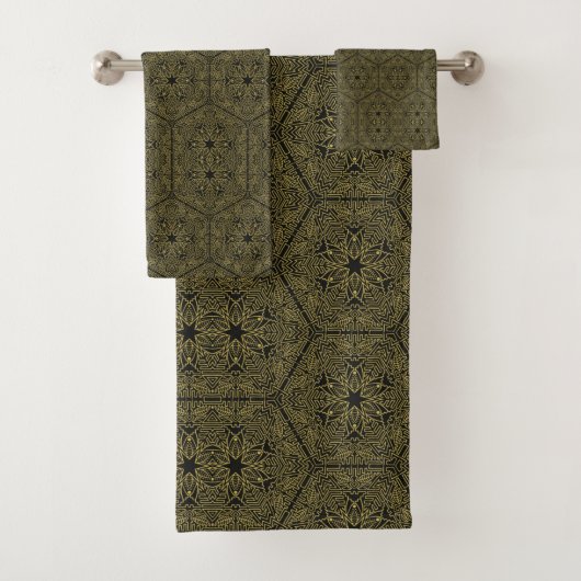 "Cosy Bath Towel Collection: Trending Designs!" Badhandtuch Set (Insitu)
