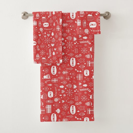 "Cosy Bath Towel Collection: Trending Designs!" Badhandtuch Set (Insitu)