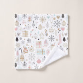 "Cosy Bath Towel Collection: Trending Designs!" Badhandtuch Set (Waschlappen)