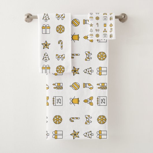 "Cosy Bath Towel Collection: Trending Designs!" Badhandtuch Set (Insitu)