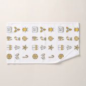"Cosy Bath Towel Collection: Trending Designs!" Badhandtuch Set (Handtuch)