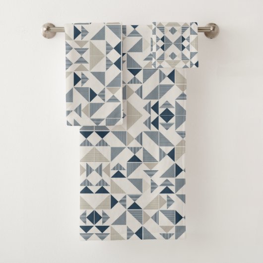 "Cosy Bath Towel Collection: Trending Designs!" Badhandtuch Set (Insitu)