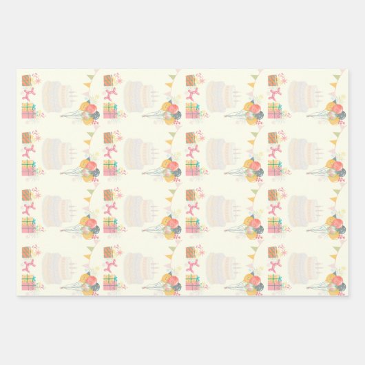 Cosy Birthday Card Geschenkpapier Set (Vorderseite 2)