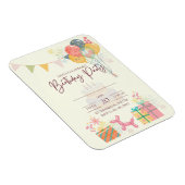 Cosy Birthday Card Magnet (Rechte Seite)