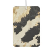 Cosy Black Cream Gold Südwest Cowhide Autolufterfrischer (Vorderseite)