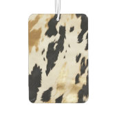 Cosy Black Cream Gold Südwest Cowhide Autolufterfrischer (Rückseite)