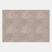 Cosy Blue and Tan Kariert Pine Cones and Zuhause W Geschenkpapier Set (Vorderseite 3)