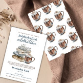 Cosy Book Exchange Jolabokaflod Holiday Party Einladung