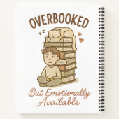 Cosy Book Lover & Mindfulful Design Notizblock (Rückseite)