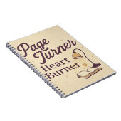 Cosy Book Lover & Mindfulfulful Notebook Notizblock (Rechte Seite)