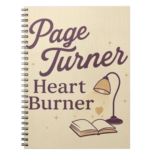 Cosy Book Lover & Mindfulfulful Notebook Notizblock (Vorderseite)