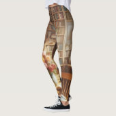 Cosy Book Nook Capris Leggings (Links)