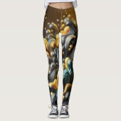 Cosy Book Nook Capris Leggings (Vorderseite)