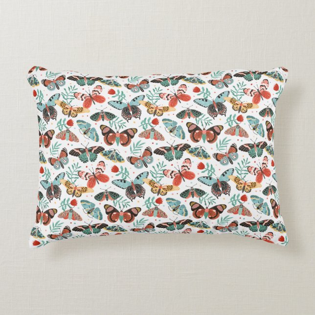 Cosy Butterfly Sherpa Blanket Dekokissen (Vorderseite)