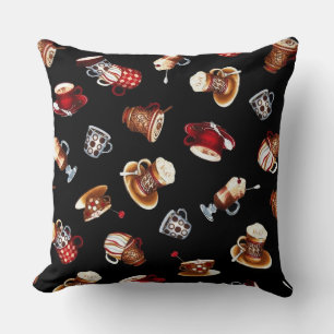 Cosy Cafe Latte Kissen