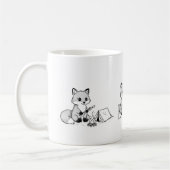 Cosy Campfire Fox-Tasse Kaffeetasse (Links)