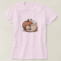 Cosy Cat and Pumpkin - Autumn Design
