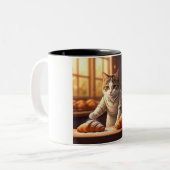 Cosy Cat Baker Coffee Tasse (Vorderseite Links)