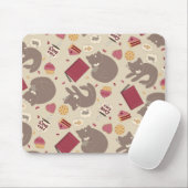 Cosy Cat Lovers Collage Mousepad (Mit Mouse)